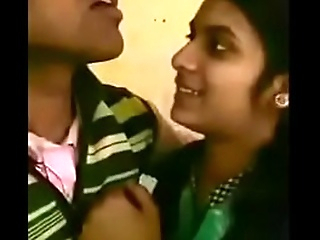 Bihar Nawada Wickey Master Snuggle up to Smooching With Khusbu Thither Vestibule