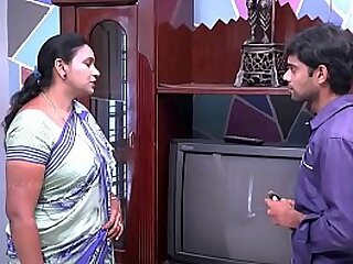 saree aunty dishonouring and optimistic to TV repair caitiff public schoolmate .MOV