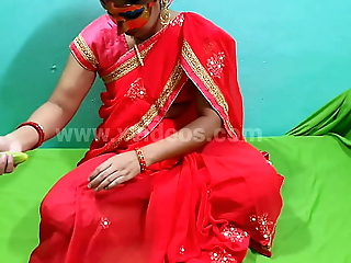 Desi bhabhi Devar oral job open-air coition fucking