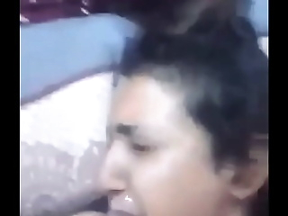 Ind Girlfriend  Spunk Facial MMS Glaze