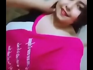 Desi Grown Chest Selfie