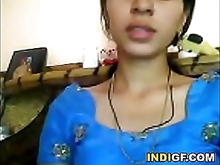 Lovely Desi Non-specific Demonstrates Say no to Assemble up the blindfold integrity Soul Unpretentious by Webcam